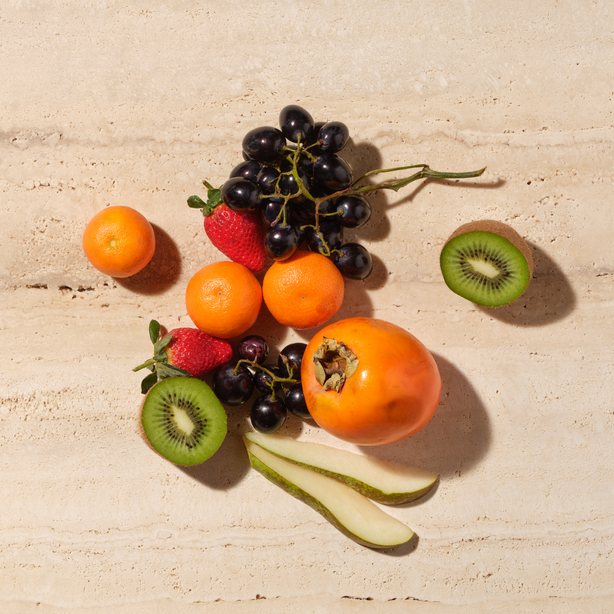 150g de fruits de saison frais à croquer, une touche naturelle et gourmande pour vos apéritifs ou événements.