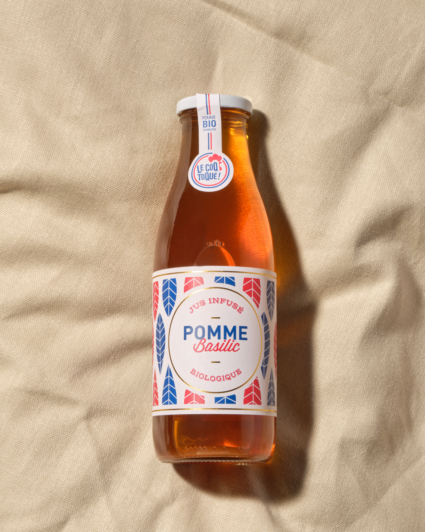 Jus de pomme basilic - 75cl