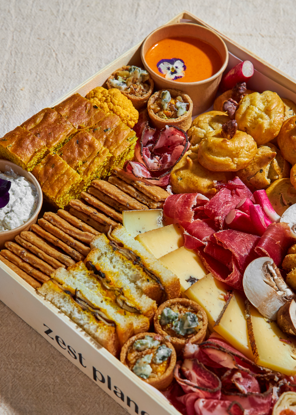 Planche à partager cocktail dinatoire