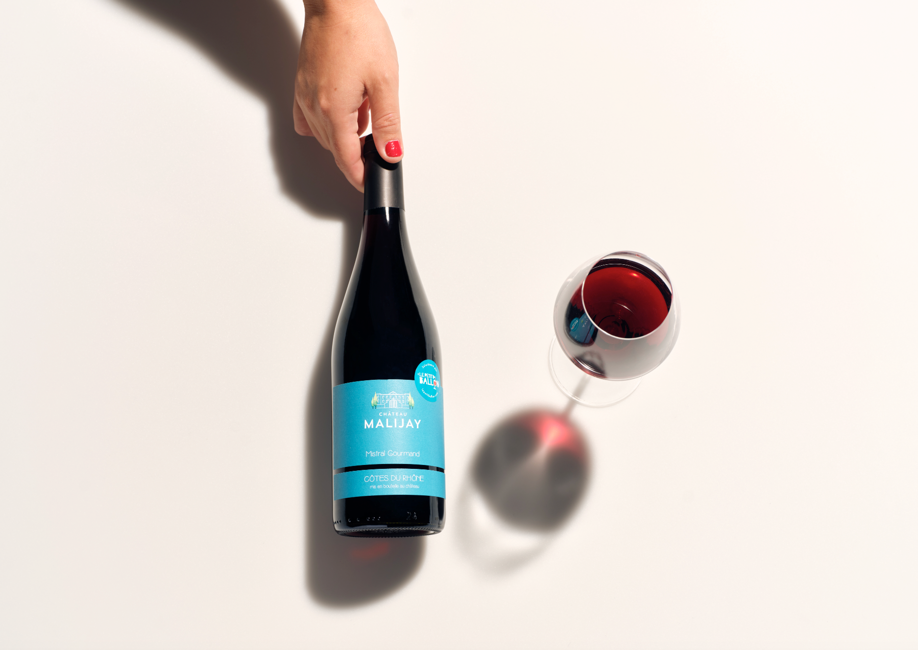 Vin Rouge Château Malijay - AOP Côte du Rhône